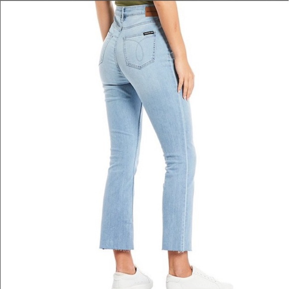 NWT Calvin Klein High Rise Kickboot Jeans